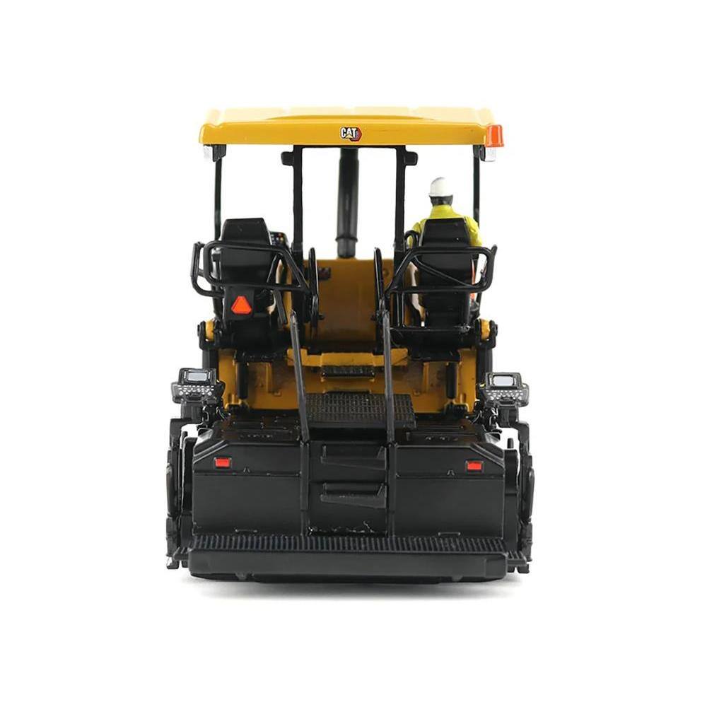 Alt View 1. Diecast Masters - CAT Caterpillar AP655F Asphalt Paver Yellow "Core Classics" Series 1/50 Diecast Model by Diecast Masters - Yellow.