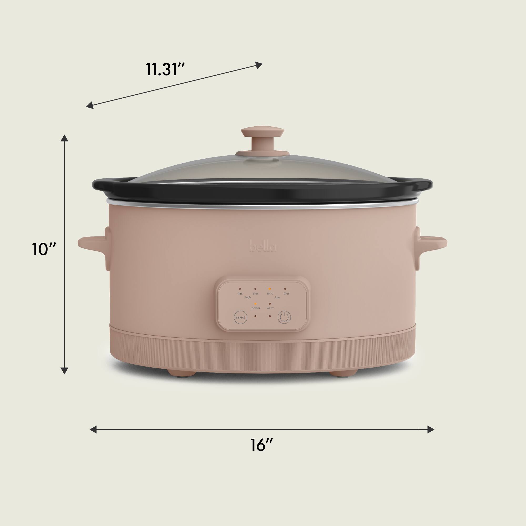 11.31"  
10"  
bella  
16"