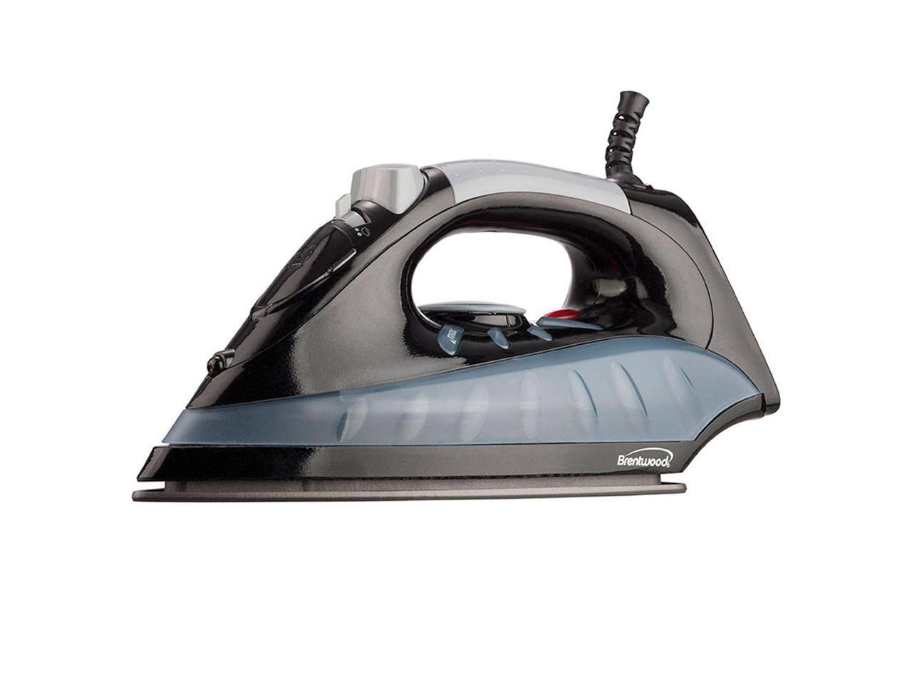 Alt View 10. Brentwood Appliances - Brentwood Non-Stick Steam Iron, Black MPI-62 - Black.