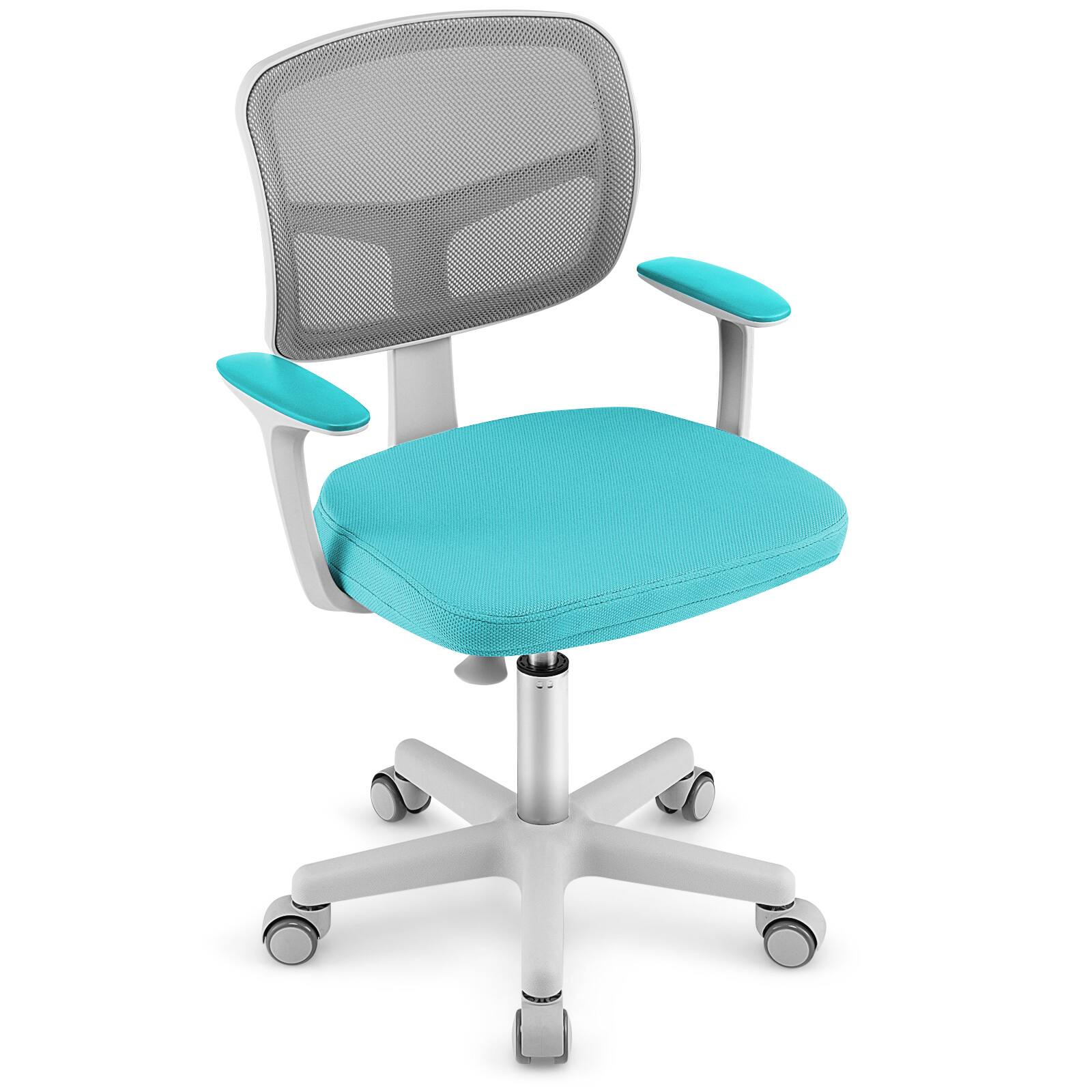 Alt View 9. Costway - Costway Auto Lock Kids Mesh Chair with Armrests Height Adjustable 360-Degree Swive - Green.