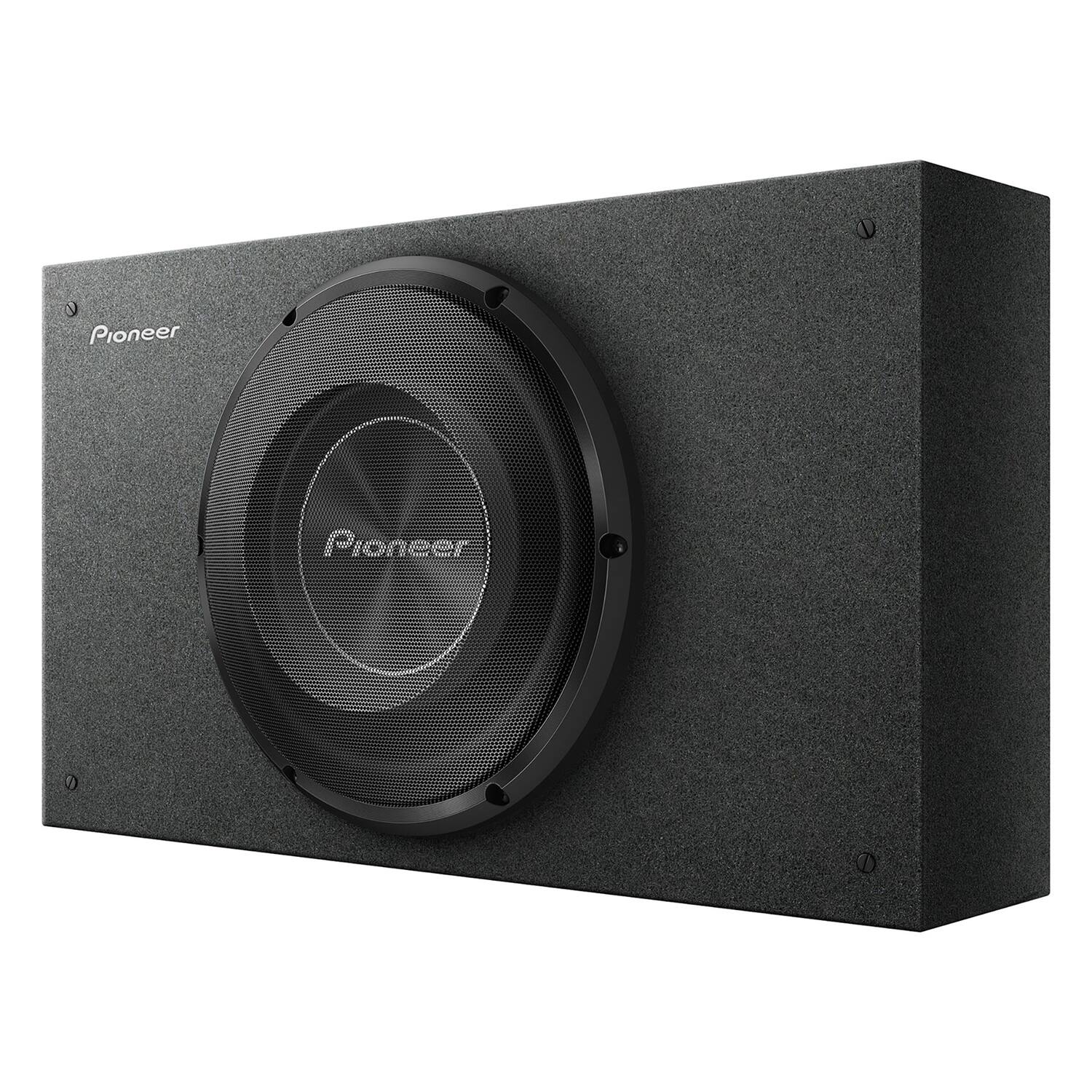 Pioneer - TS-A2500LB A-Series TS-A2500LB 10-In. 1,200-Watt-Max Shallow-Mount Preloaded Subwoofer - Black