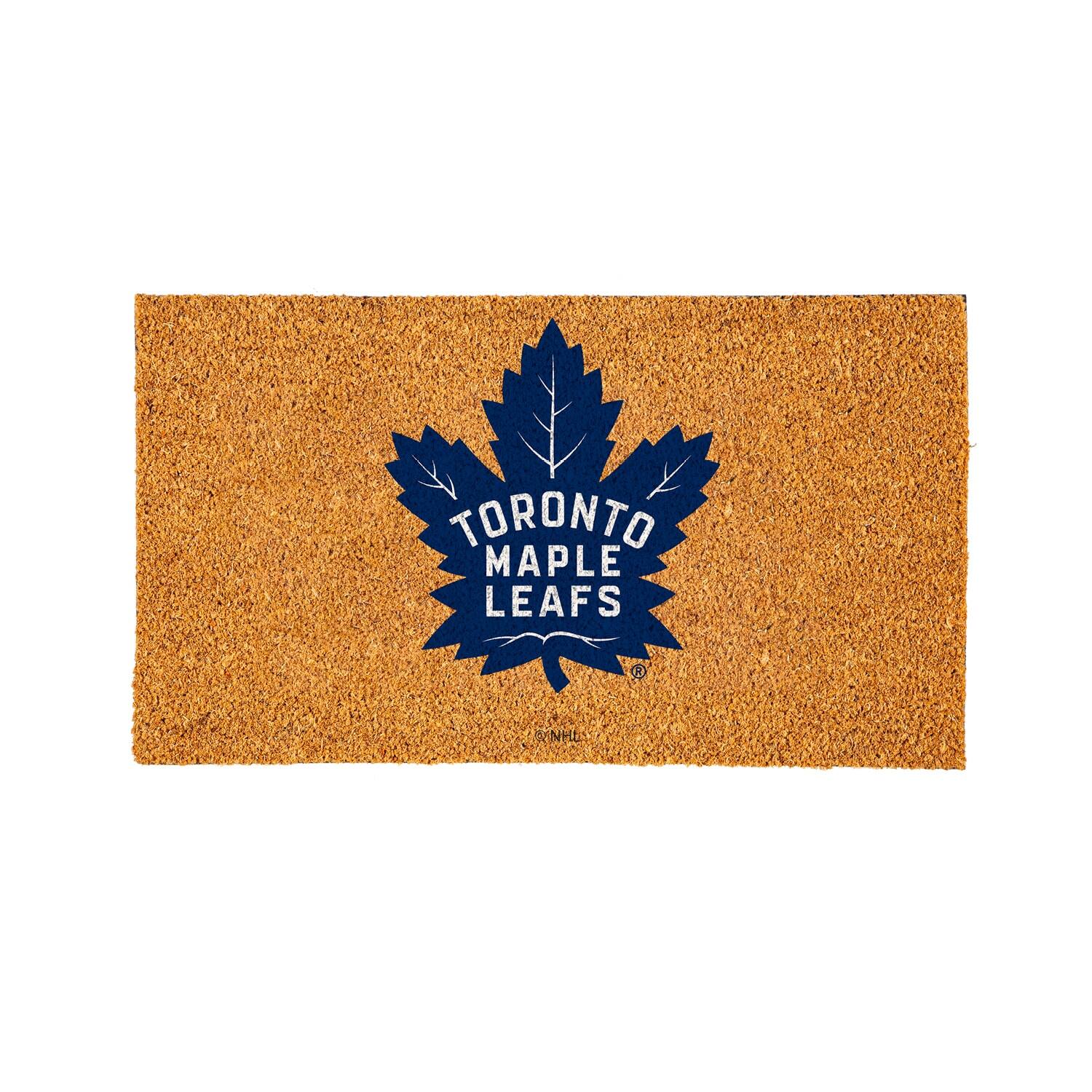 Evergreen Enterprises - Toronto Maple Leafs 28" x 16" Logo Turf Mat - Multicolor