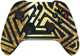 ProControllers - Custom Wireless Controller for Xbox Series X|S, Xbox One, & PC - Golden Apex