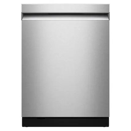 Front. KitchenAid - KitchenAid - 24" Top Control Built-In Tub Dishwasher with Third Rack - PrintShield Stainless.