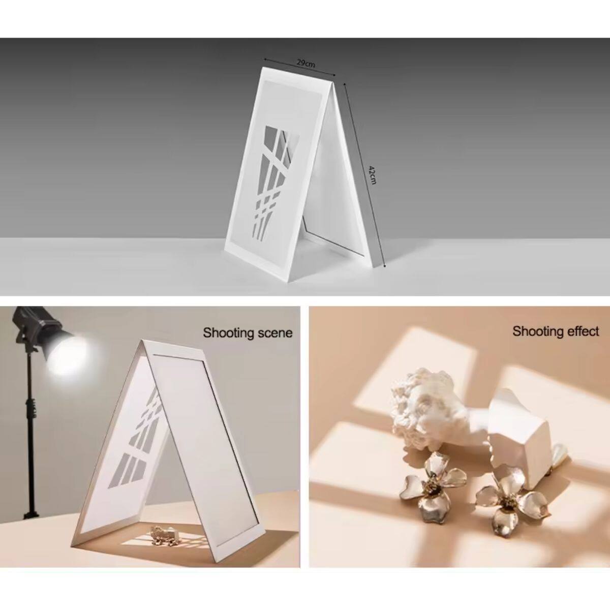 29cm x 42cm  
Shooting scene  
Shooting effect