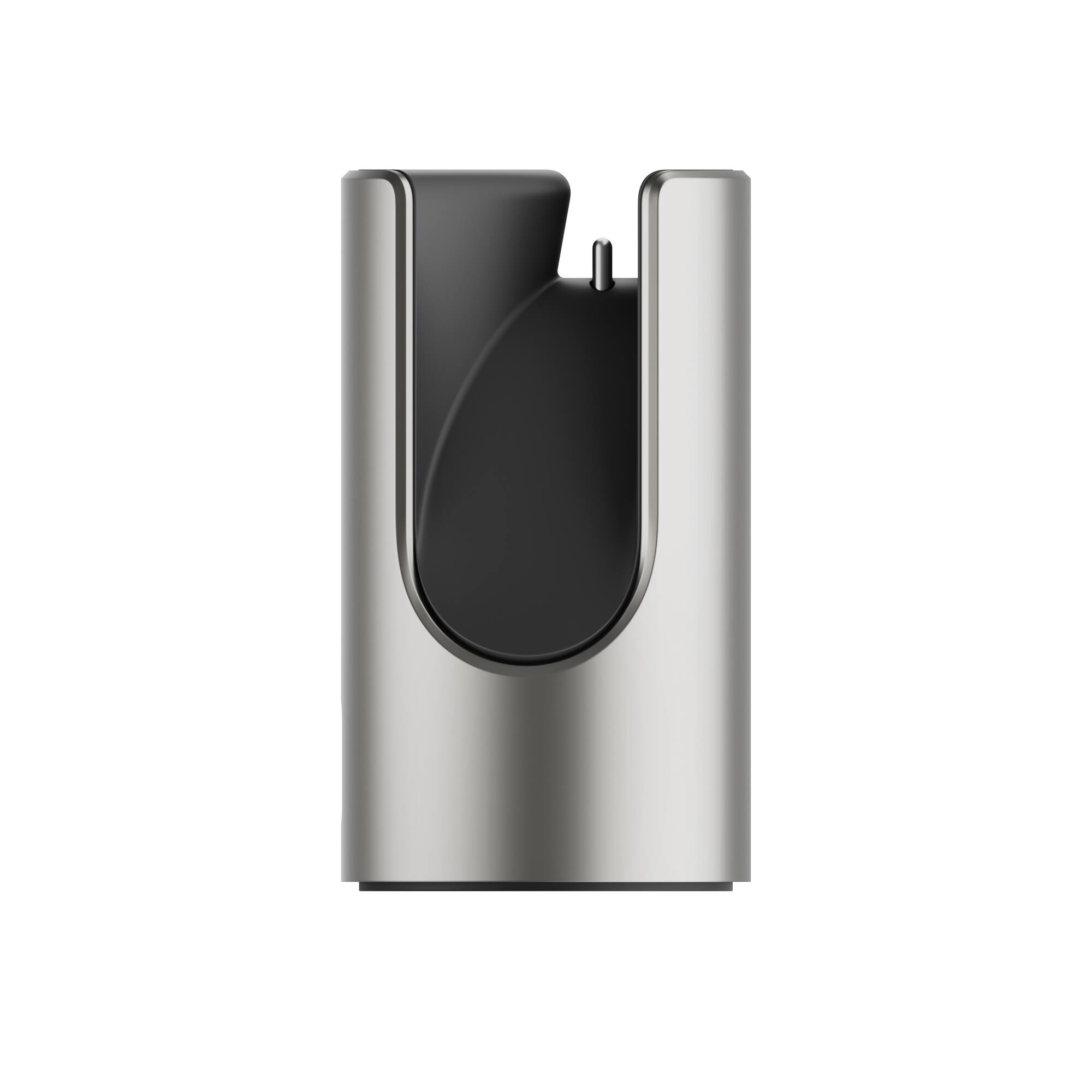 Left. Meta - Meta Glasses Charging Stand - Compatible with select Ray-Ban Meta, Meta Glasses, and Oakley Meta HSTN - Silver.