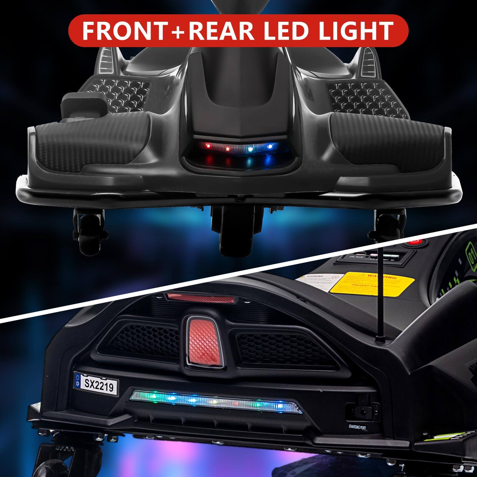 FRONT + REAR LED LIGHT

SX2219
