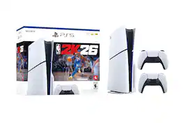 PlayStation 5 NBA2K26 Disc Console - 1TB - w/DualSense Wireless Controller - PlayStation 5