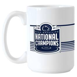 Logo Brands - Penn State Nittany Lions 2023 NCAA Wrestling National Champions 15oz. Sublimated Mug - Multicolor