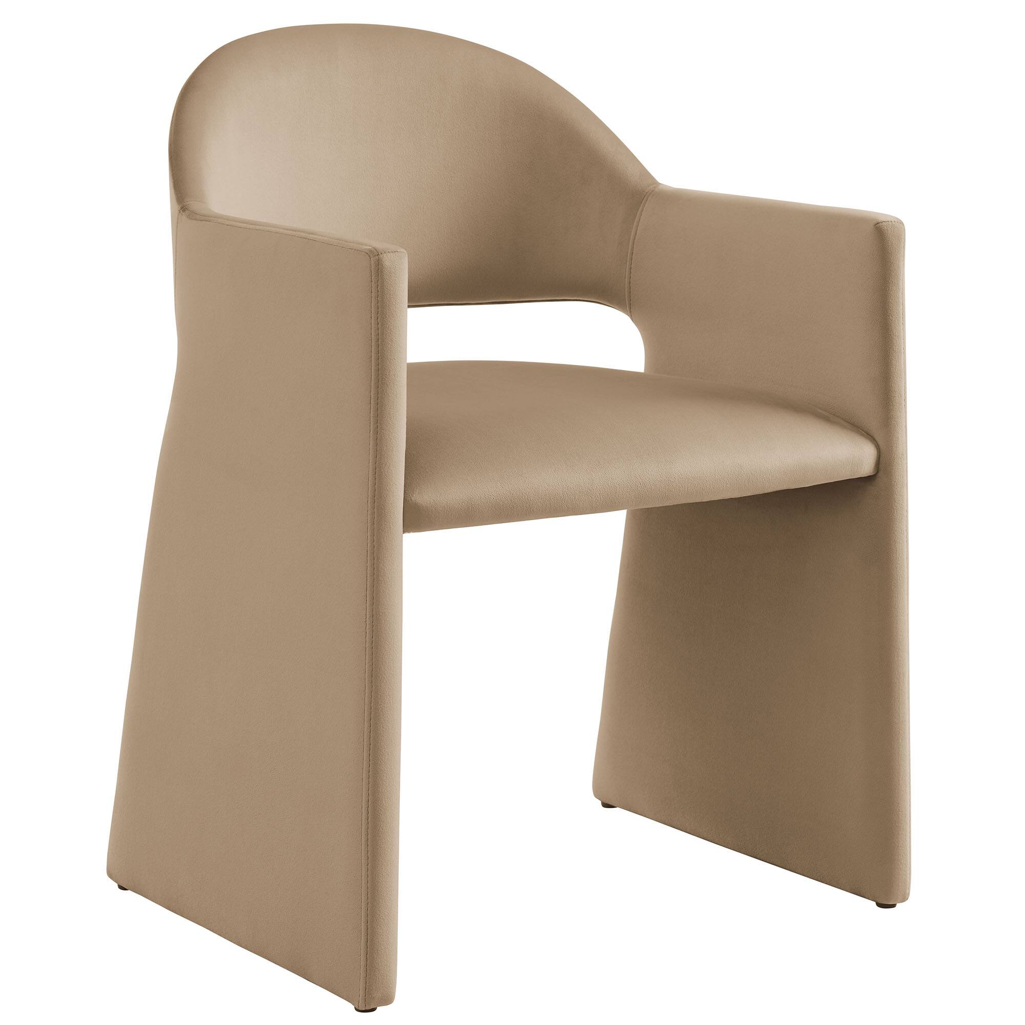 Angle. Modway - Talia Dining Armchair - Taupe.