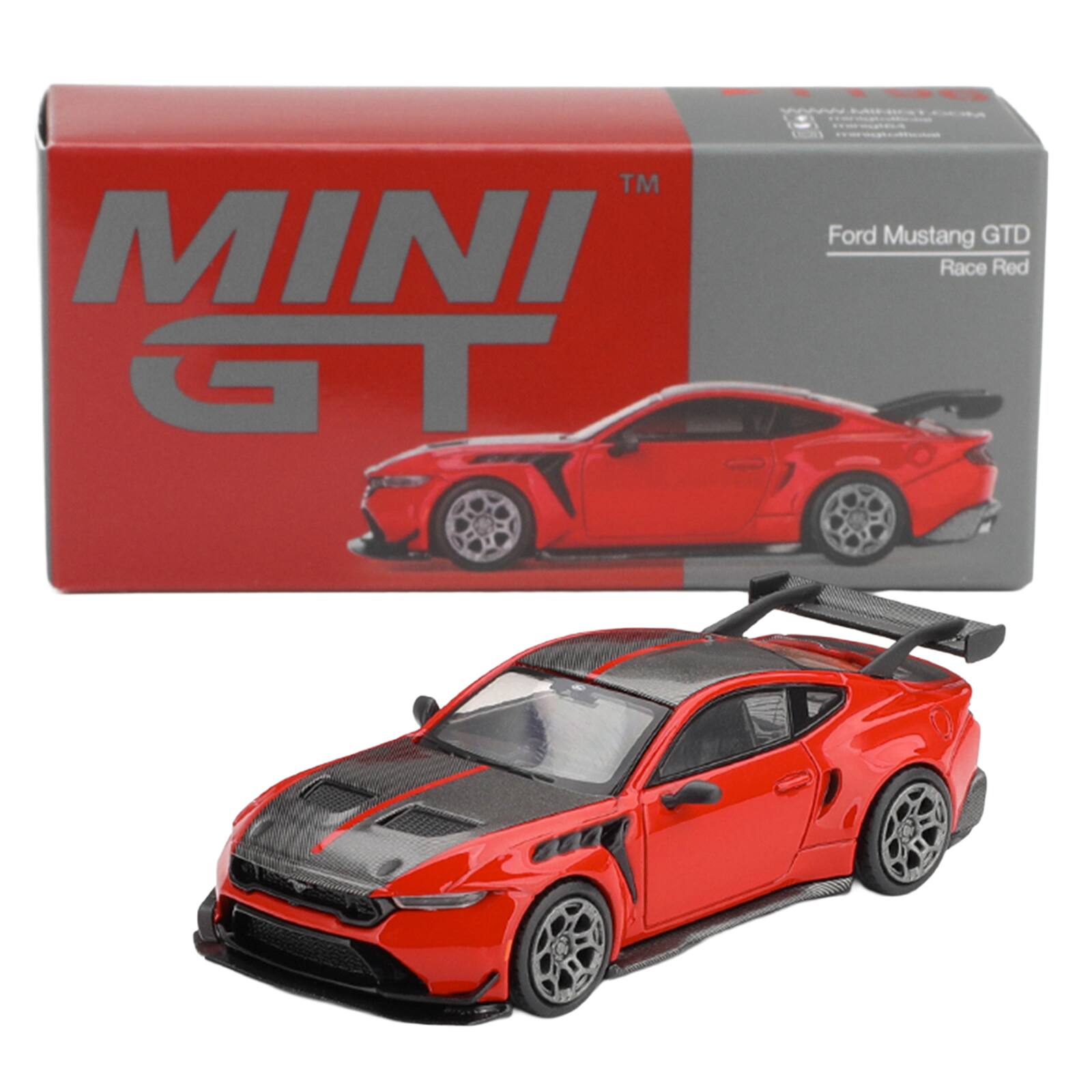 MINI GT  
Ford Mustang GTD  
Race Red