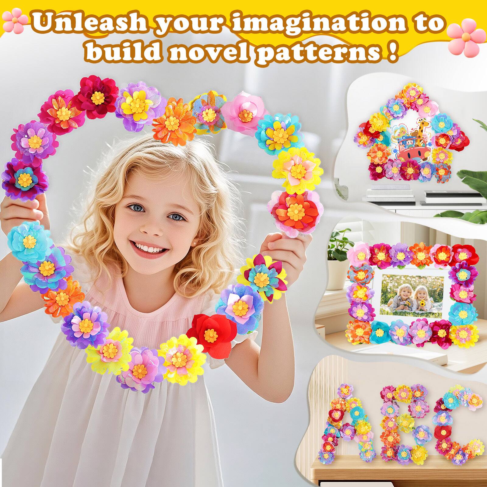 Unleash your imagination to build novel patterns!