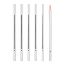 Unique Bargains - 3B Drawing Pencils for Sketching, 6pcs Hexagonal Sketch Pencils, Break-Resist Lead for Drawing, Painting, Sketching - Black