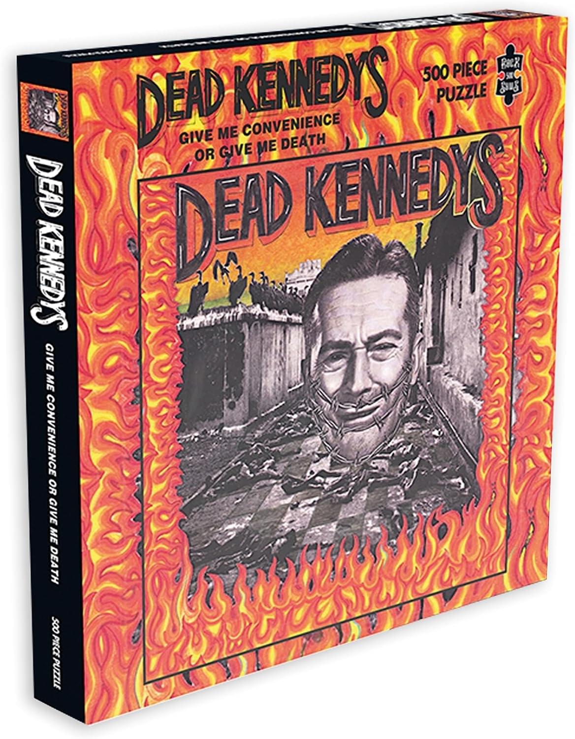 DEAD KENNEDYS  
GIVE ME CONVENIENCE OR GIVE ME DEATH  

500 PIECE PUZZLE  

DEAD KENNEDYS  
GIVE ME CONVENIENCE OR GIVE ME DEATH