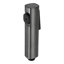 Unique Bargains - Handheld Bidet Sprayer for Toilet, ABS Bathroom Sprayer Kit Adjustable Water Pressure Control for Cleaning - Brushed Gray