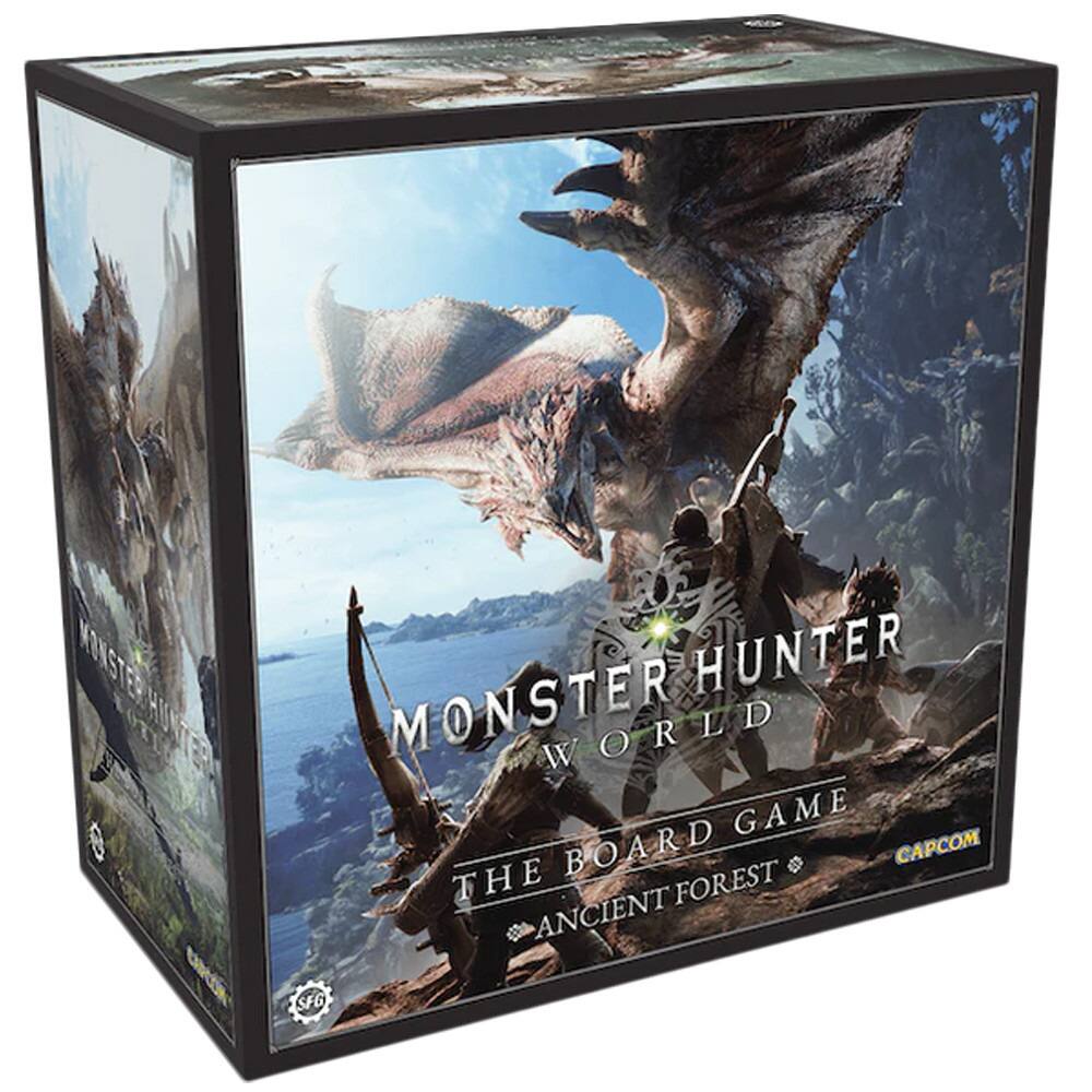 MONSTER HUNTER  
WORLD  
THE BOARD GAME  
THE ANCIENT FOREST  
CAPCOM  
SFG