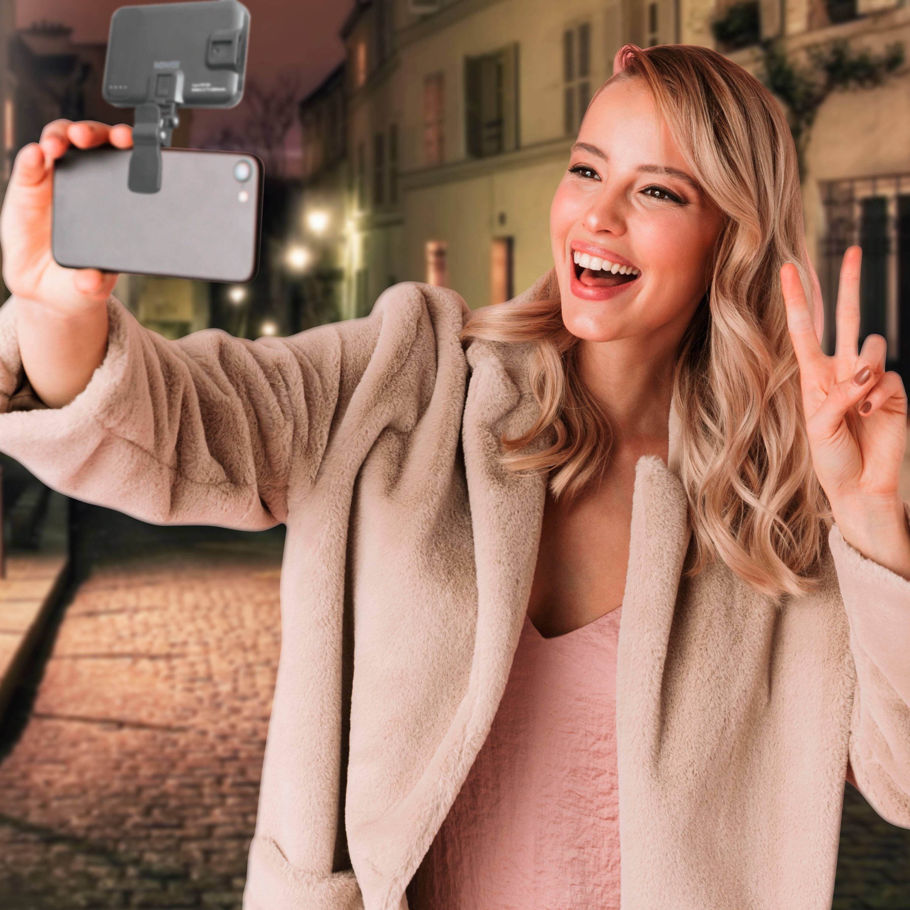 Alt View 15. Bower - Compact Clip Light - Black.