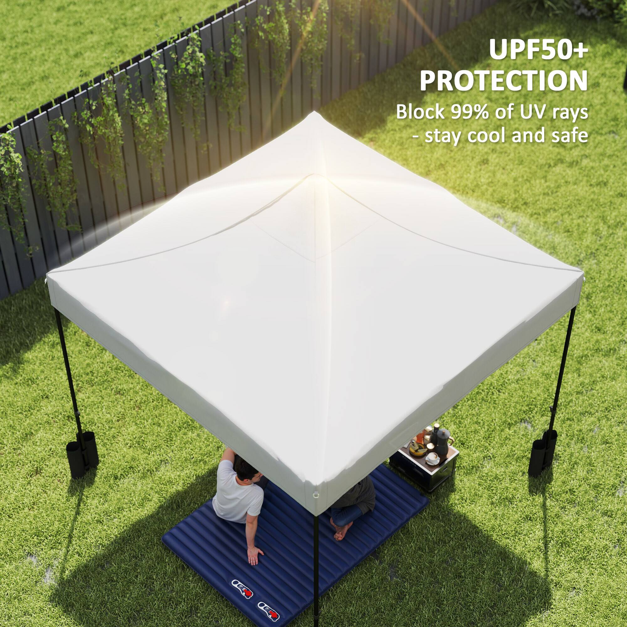 UPF50+ PROTECTION Block 99% of UV rays - stay cool and safe