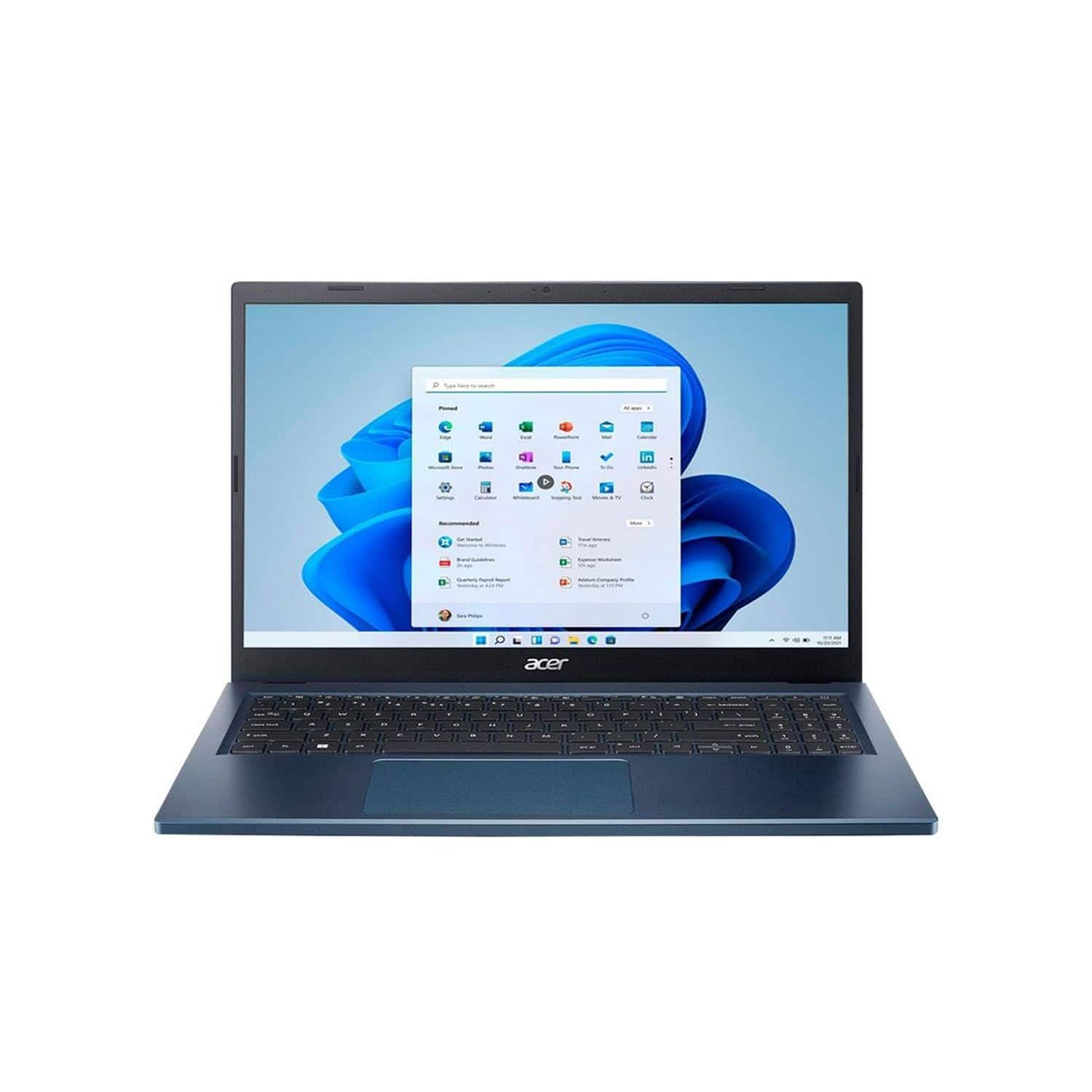 Acer - Refurbished Excellent - Refurbished Aspire 3 - 15.6" Touchscreen Laptop AMD Ryzen 5 7520U 2.80GHz 16GB 1TB W11H | A315-24PT-R1L8 | NX.KJZAA.003 - Blue