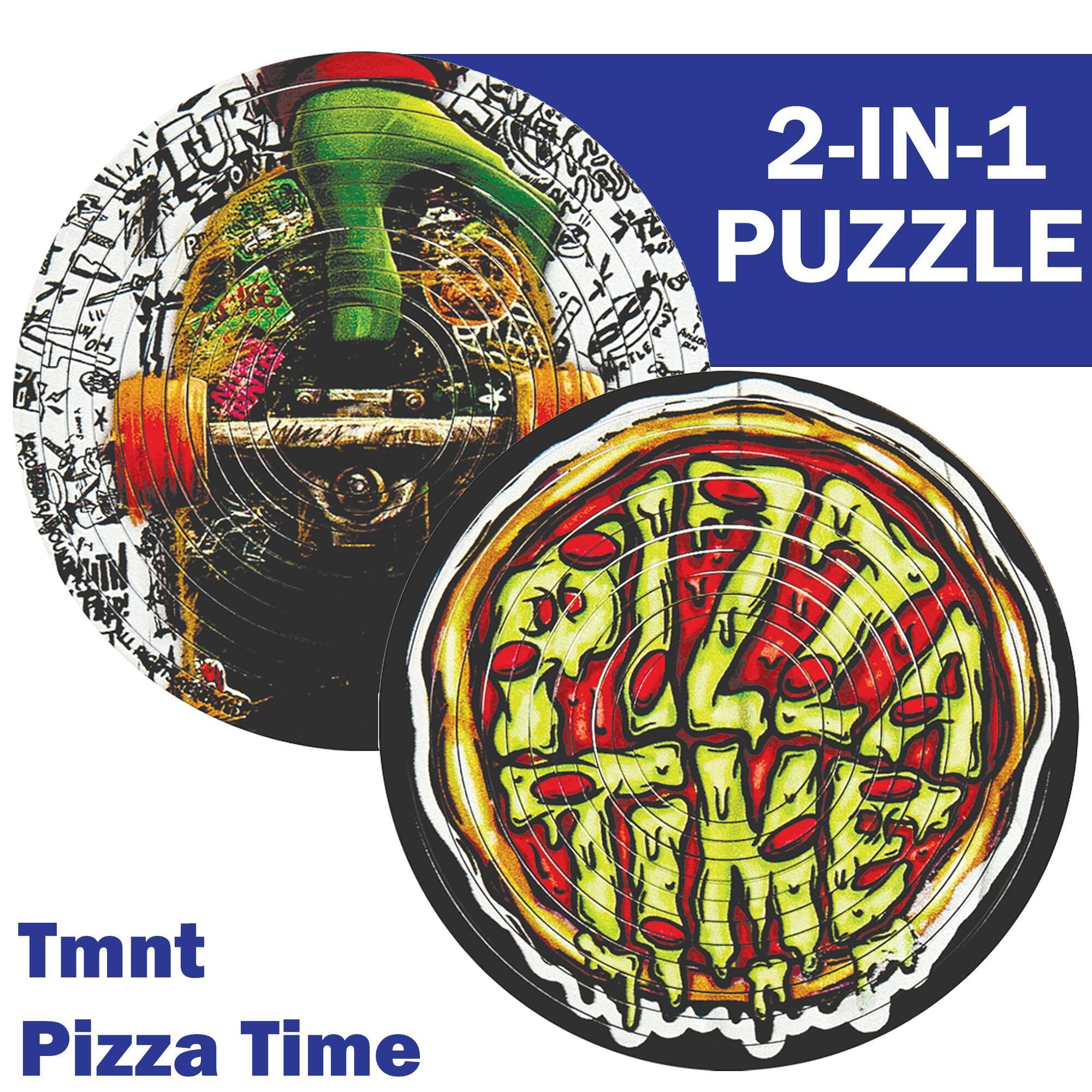 TMNT Pizza Time 2-in-1 Puzzle