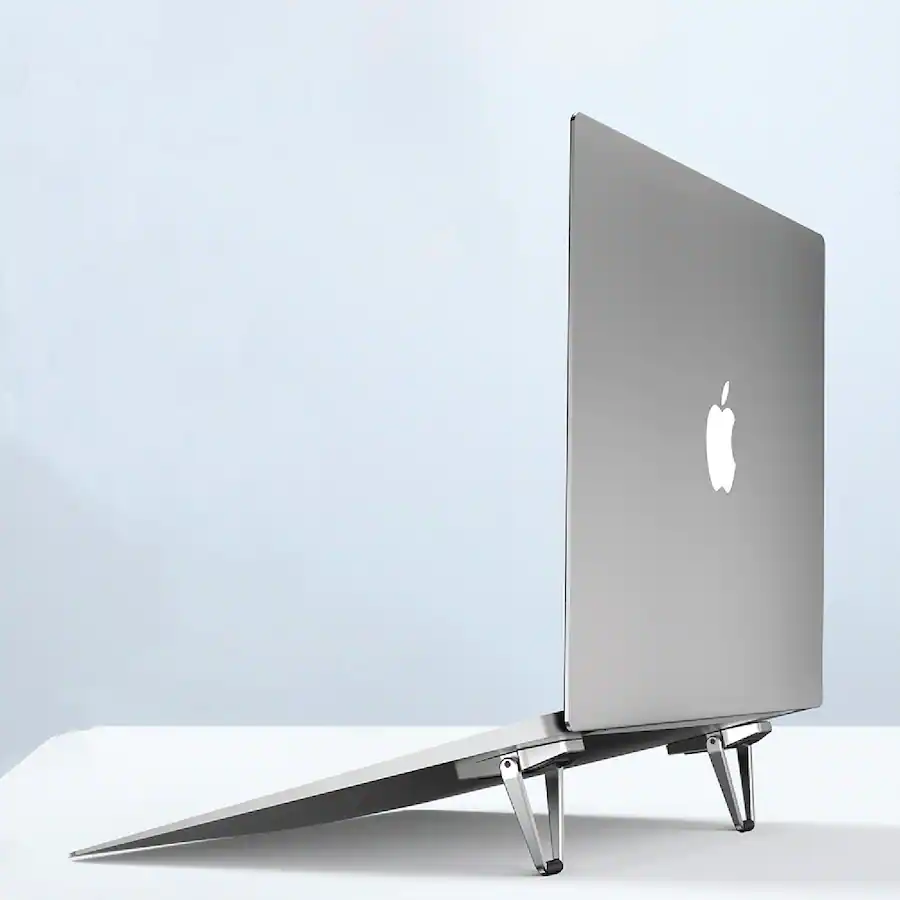 Kickstand Notebook OTM Essentials Aluminum Laptop Kick Stand Silver - Best Buy