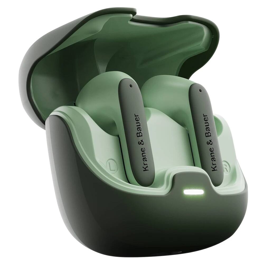 Krane & Bauer - Blizzard II True Wireless In Ear Earbuds - Green
