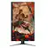 Alt View 12. AOC - 27G4 27" IPS FHD 180Hz 1ms Gaming Monitor - Black/Silver/Red.