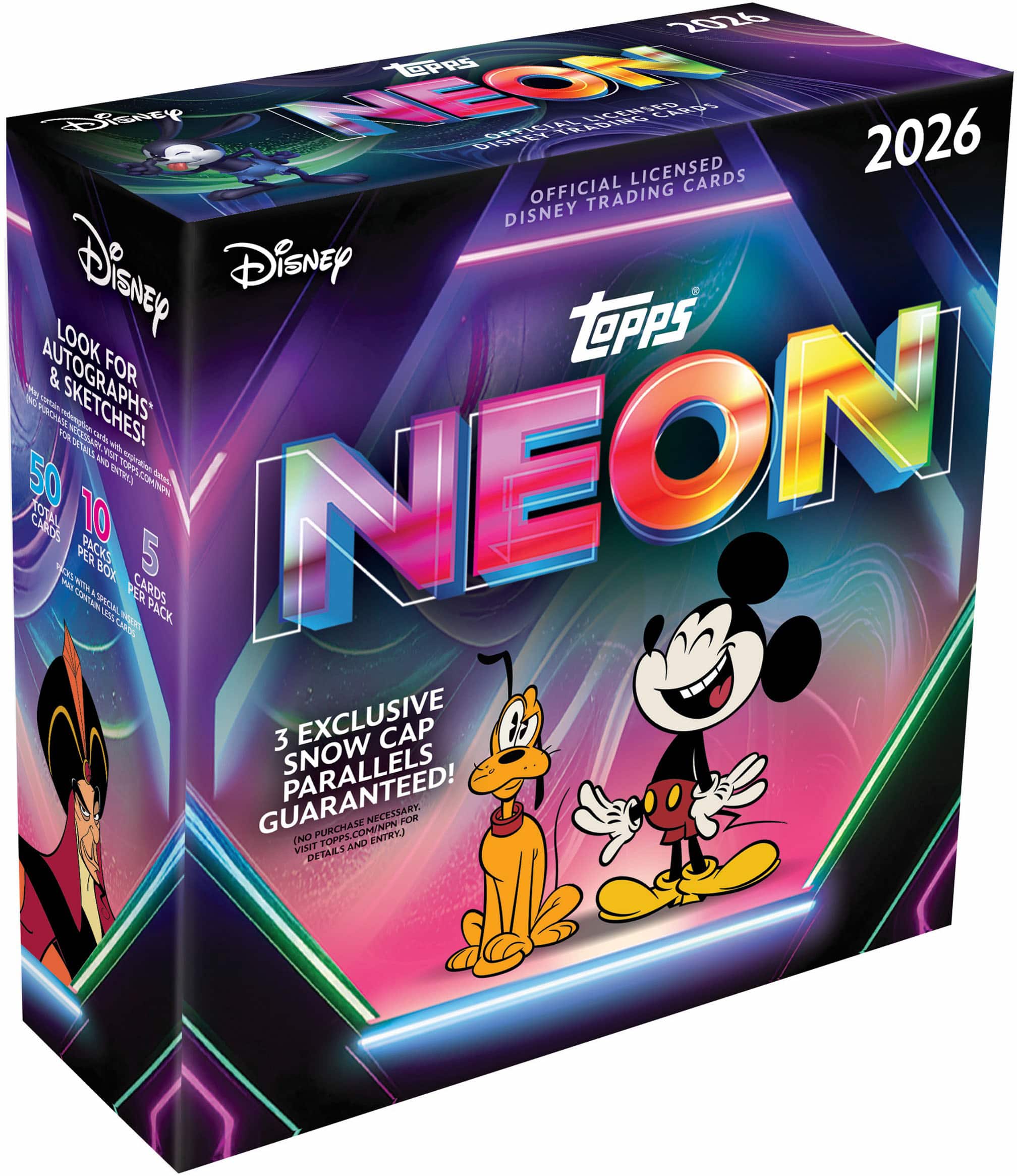 2026 Topps Disney Neon Mega Box