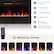 92°F
36-Inch Extended Fireplace
7 Flame Colors
5 Flame Brightness
5 Flame Speed
Flame-Only Mode Available
Remote Control for Fireplace & LED Lights
3D Realistic Flame