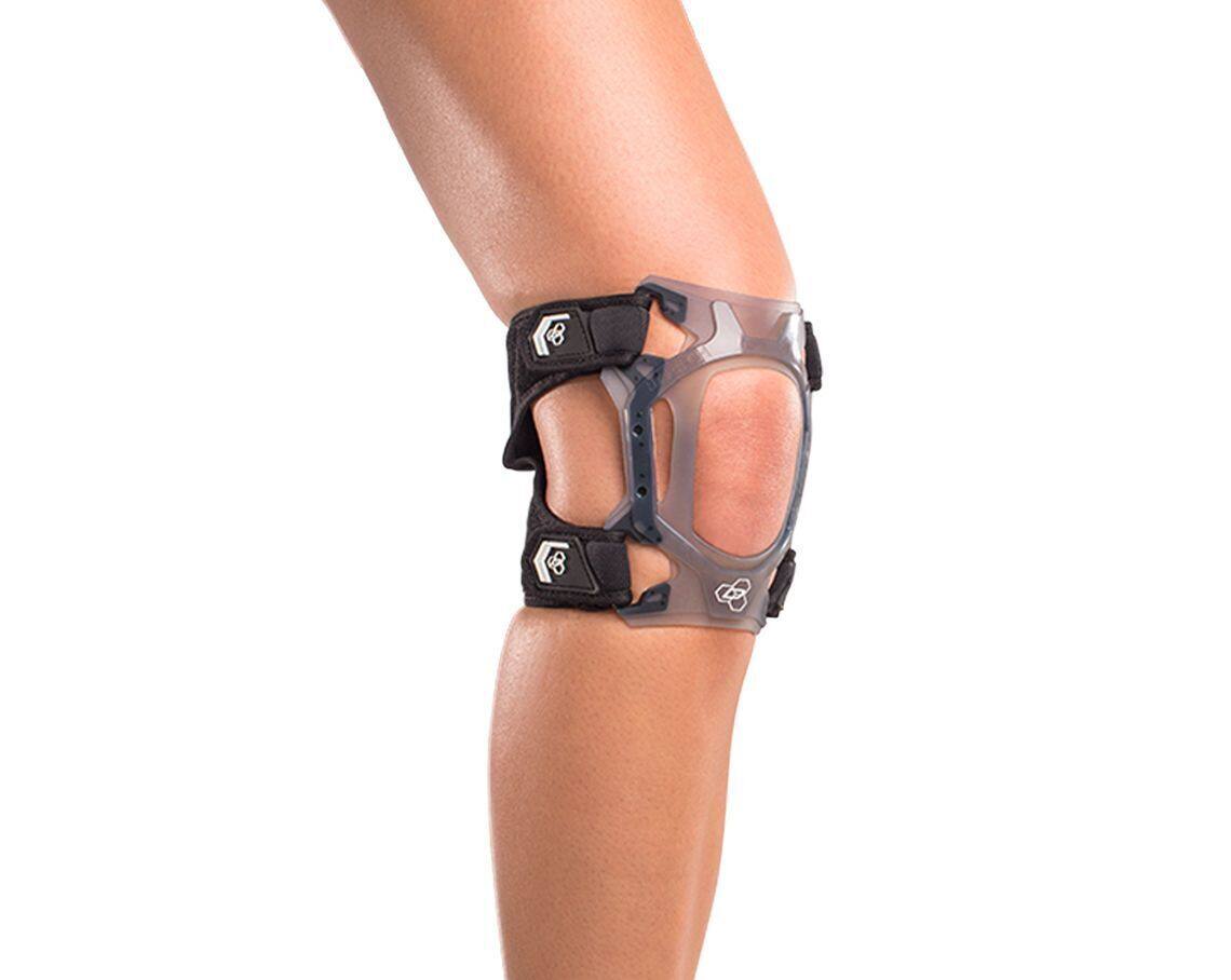 Left. DonJoy - DONJOY PERFORMANCE Webtech Short Knee Brace (Black, Small) - Black.