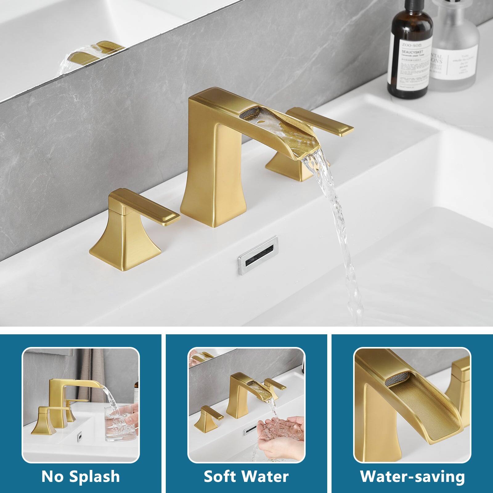 - No Splash
- Soft Water
- Water-saving