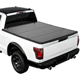 VEVOR - Hard Tri-Fold Truck Bed Tonneau Cover, Compatible with 2015-2025 Ford F150 6.5 ft (78.9 in) Standard Bed - Black