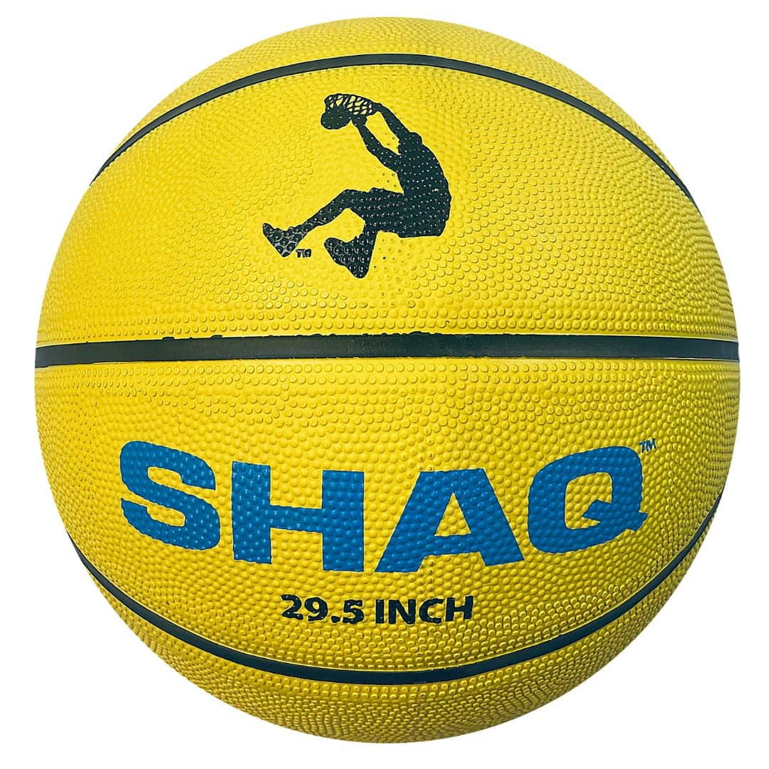 "SHAQ - Official Size 7 Basketball 29.5"" for Indoor Basketball Durable High Performance Indoor Outdoor Basketball Street - Yellow" price history on PriceWatchPro