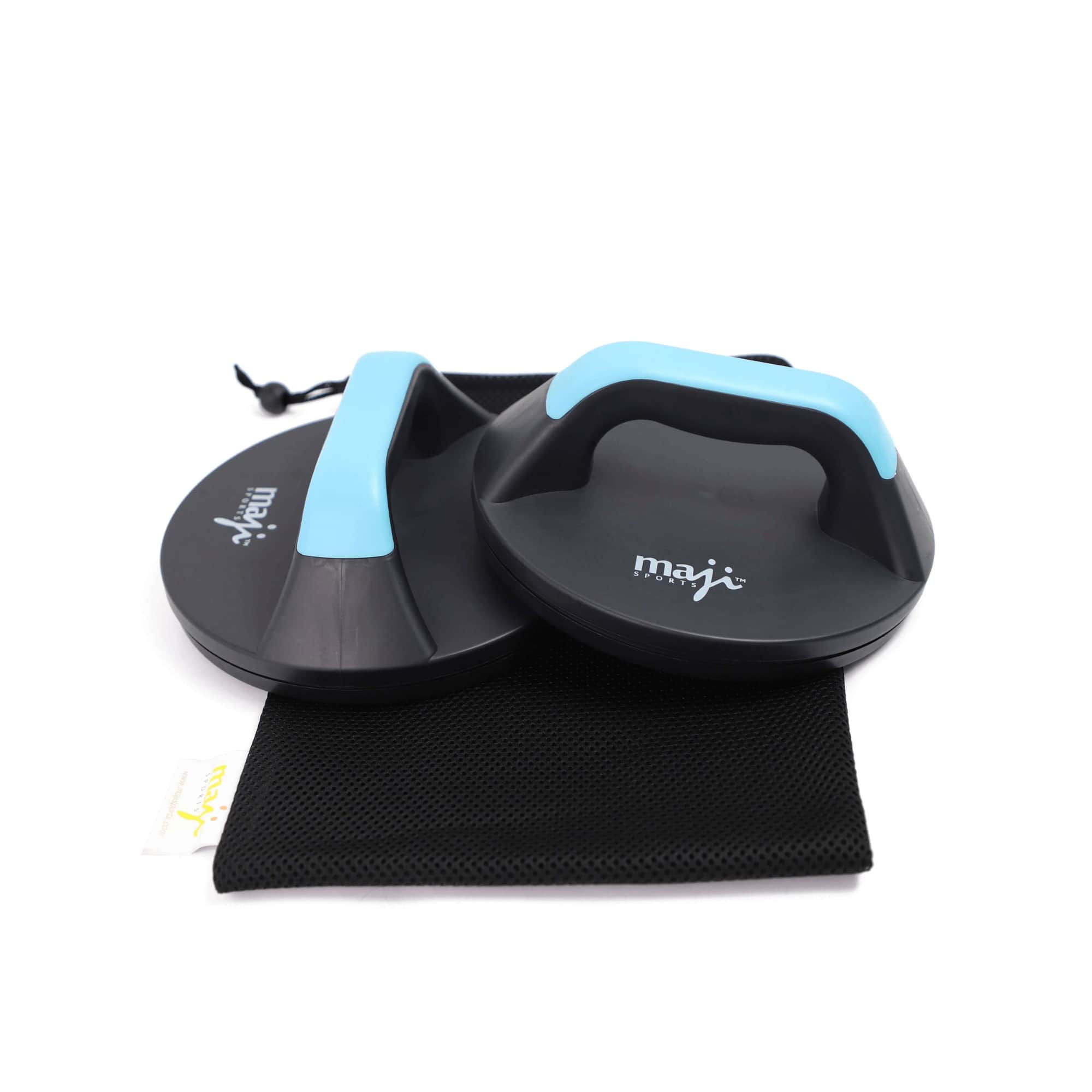 Maji Sports - Rotating Push Up Handles - Black and Blue