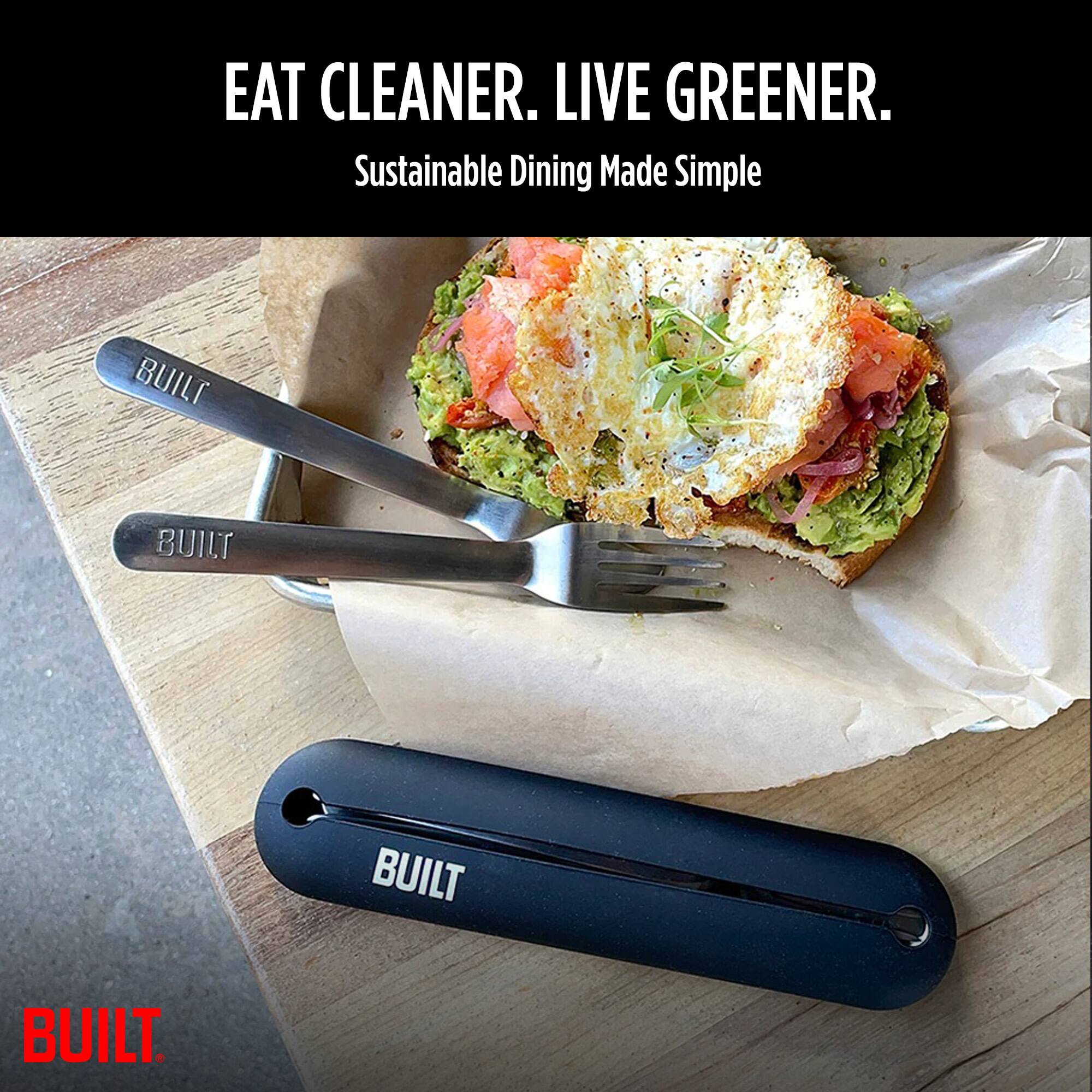 EAT CLEANER. LIVE GREENER.  
Sustainable Dining Made Simple  
BUILT