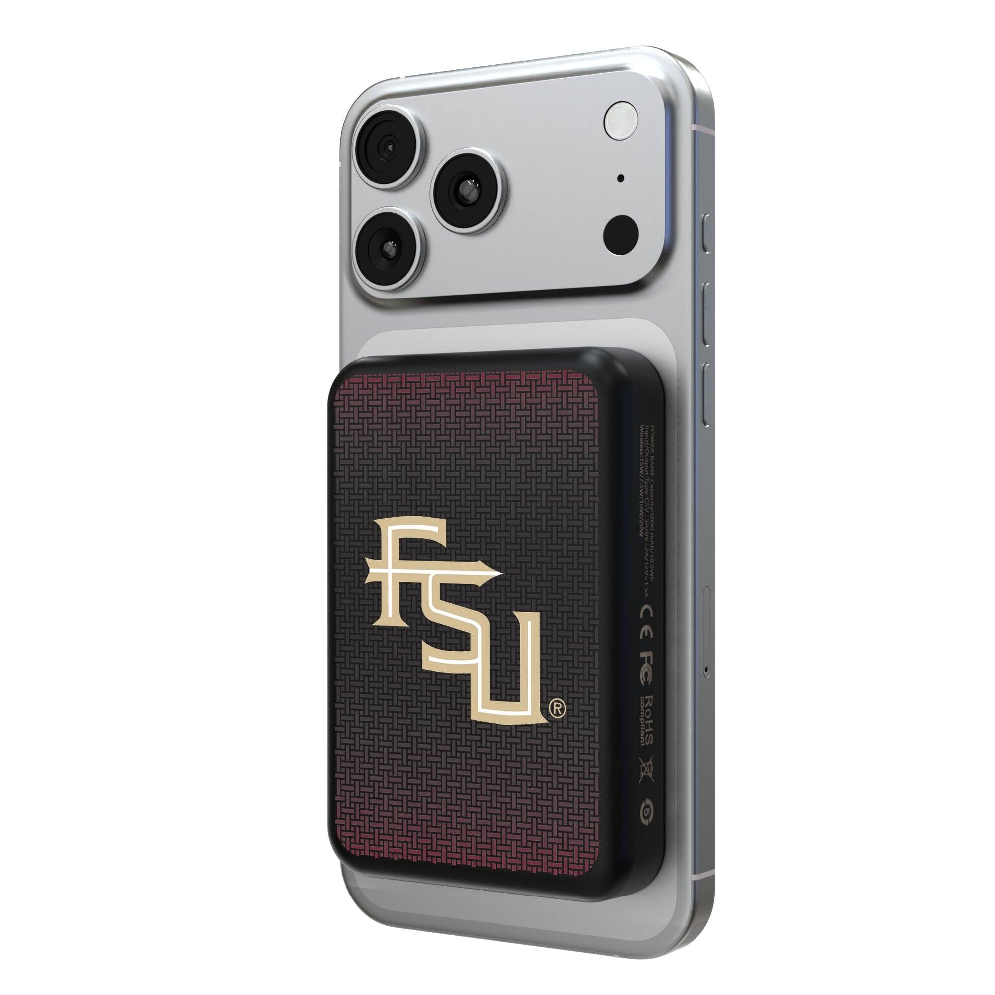 Keyscaper - Florida State Seminoles Wireless Magnetic Power Bank - Black price history on PriceWatchPro