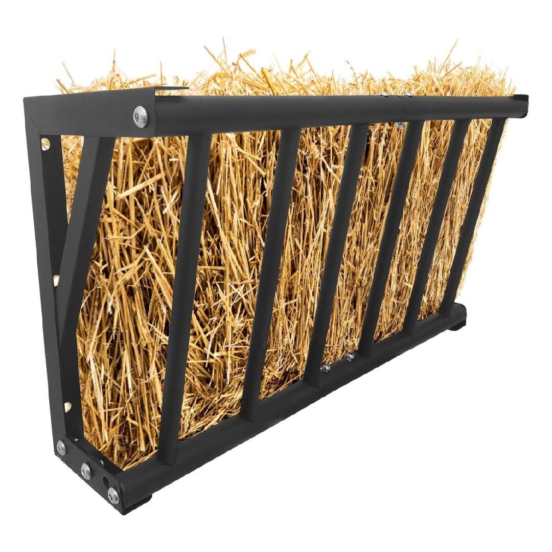 GARVEE Wall Mount Hay Rack, 40 in Long Livestock Hay Feeder Sheep ...