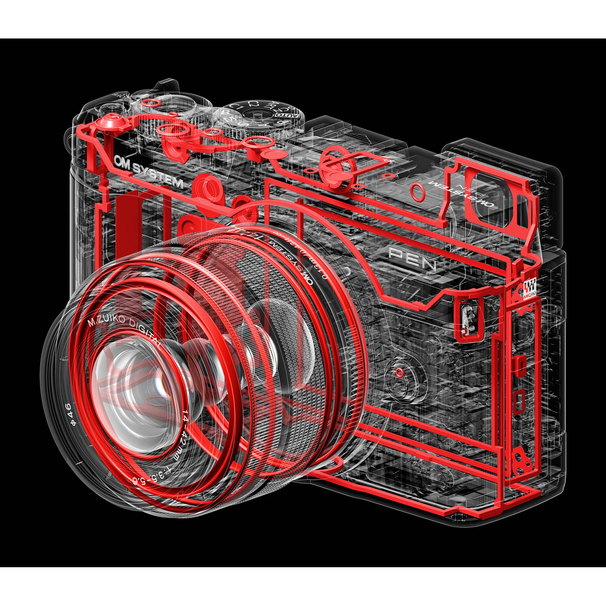 OFF C1 C2 ART B SCN M a AUTO S A OM SYSTEM OM EM OM SYSTEM M.ZUIKO DIGITAL 46 42mm +3,5-58 5.6 PEN PEN W