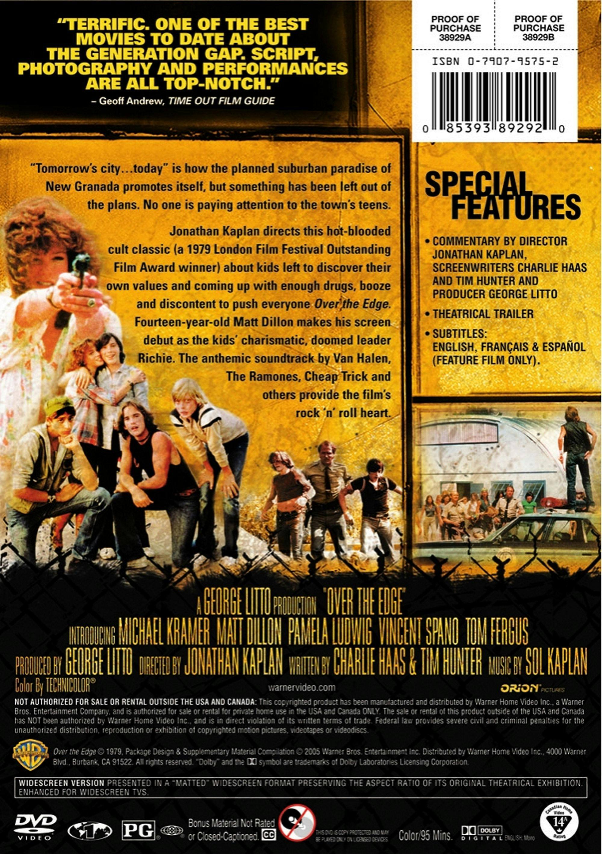 Angle. Over the Edge   - DVD.