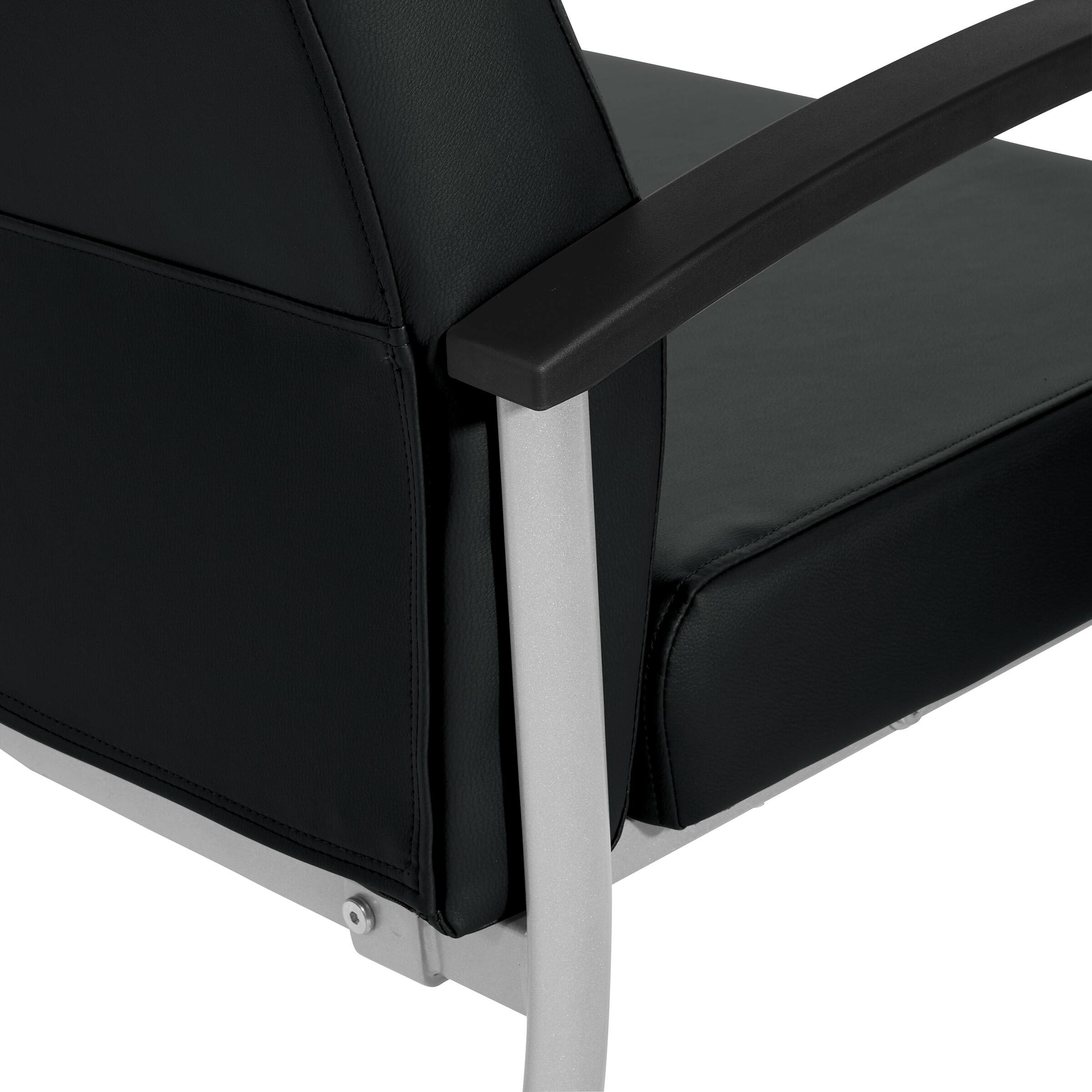 Alt View 1. Office Star Products - Healthcare Office Chair - Dillon Black Fabric.