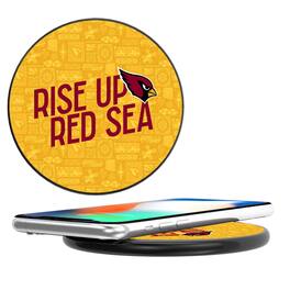Keyscaper - Black Arizona Cardinals Illustrated Wireless Charger - Black