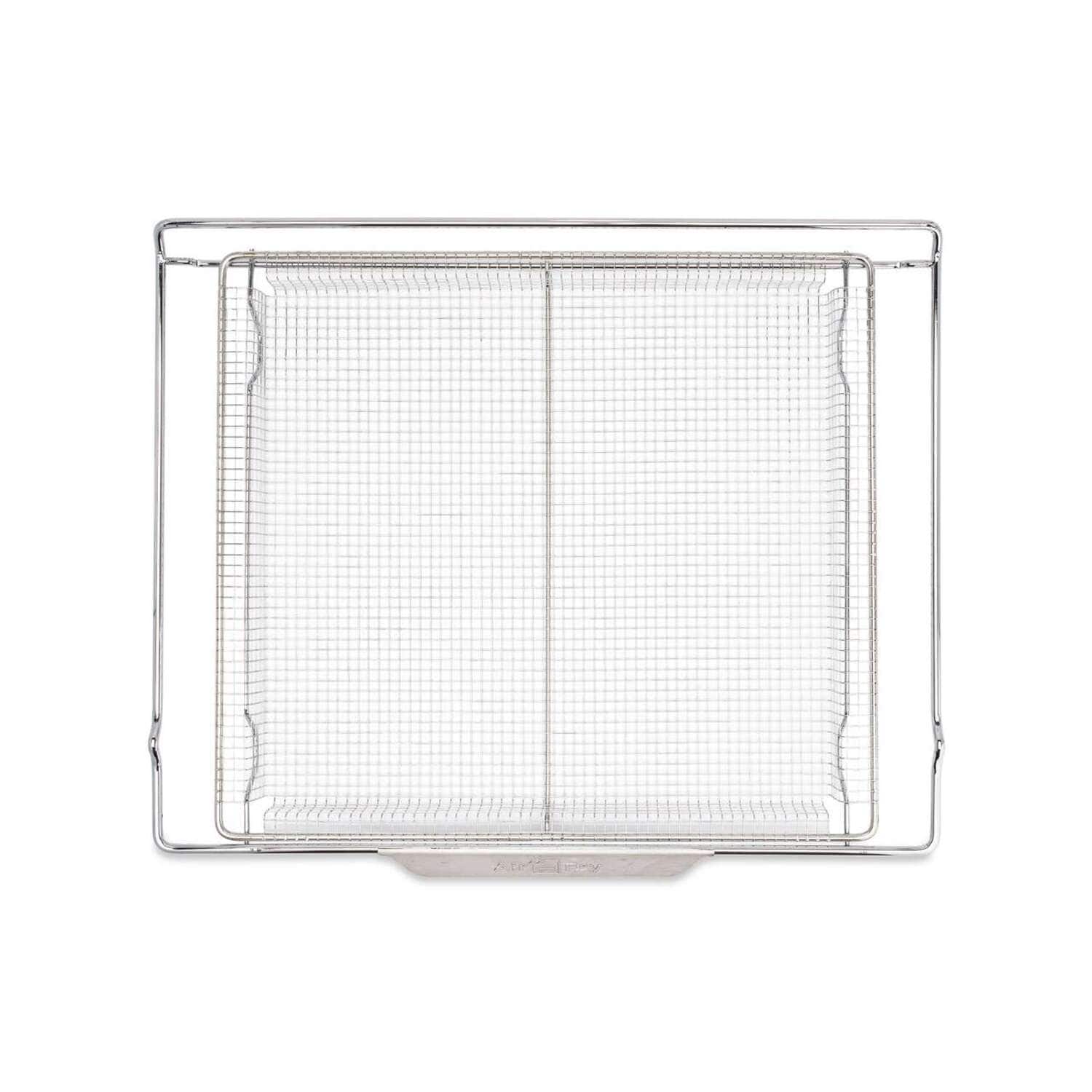 Alt View 12. Frigidaire - ReadyCook 24" Wall Oven Air Fry Tray for Select Frigidaire Wall Ovens - Silver.