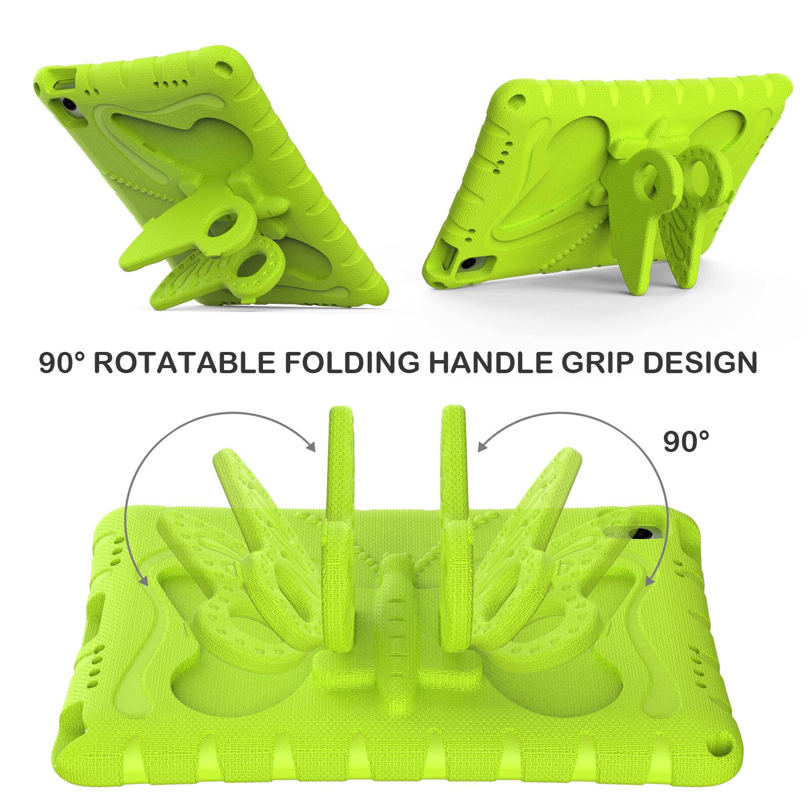 90° ROTATABLE FOLDING HANDLE GRIP DESIGN