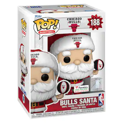 NBA Rop A XhO Funko CHICAGO BULLS 188 M POP! BEW BASKETBALL CHICAGO BULLS PKMCE 30 NN STIA ST BULLE Fanatics ABA 2024 HOLIDAY NCO00 00000 EXCLUSIVE BULLS SANTA FIGURINE EN VINYLE NBA FIGURE / VINYL DE VINIL FIGURA PELIGRO DE ASFIXIA D'TOUFFEMENT. ADVERTENCIA: para ilios menores de 36 meses DANGER pequetas &e e adecuado HAZARD A ATTENTION: - entants de mons de 36 nos. Partes A WARNING: CHOKING Pettes pieces De convient pan chidren under 36 nonths Not sutable tr Smal.