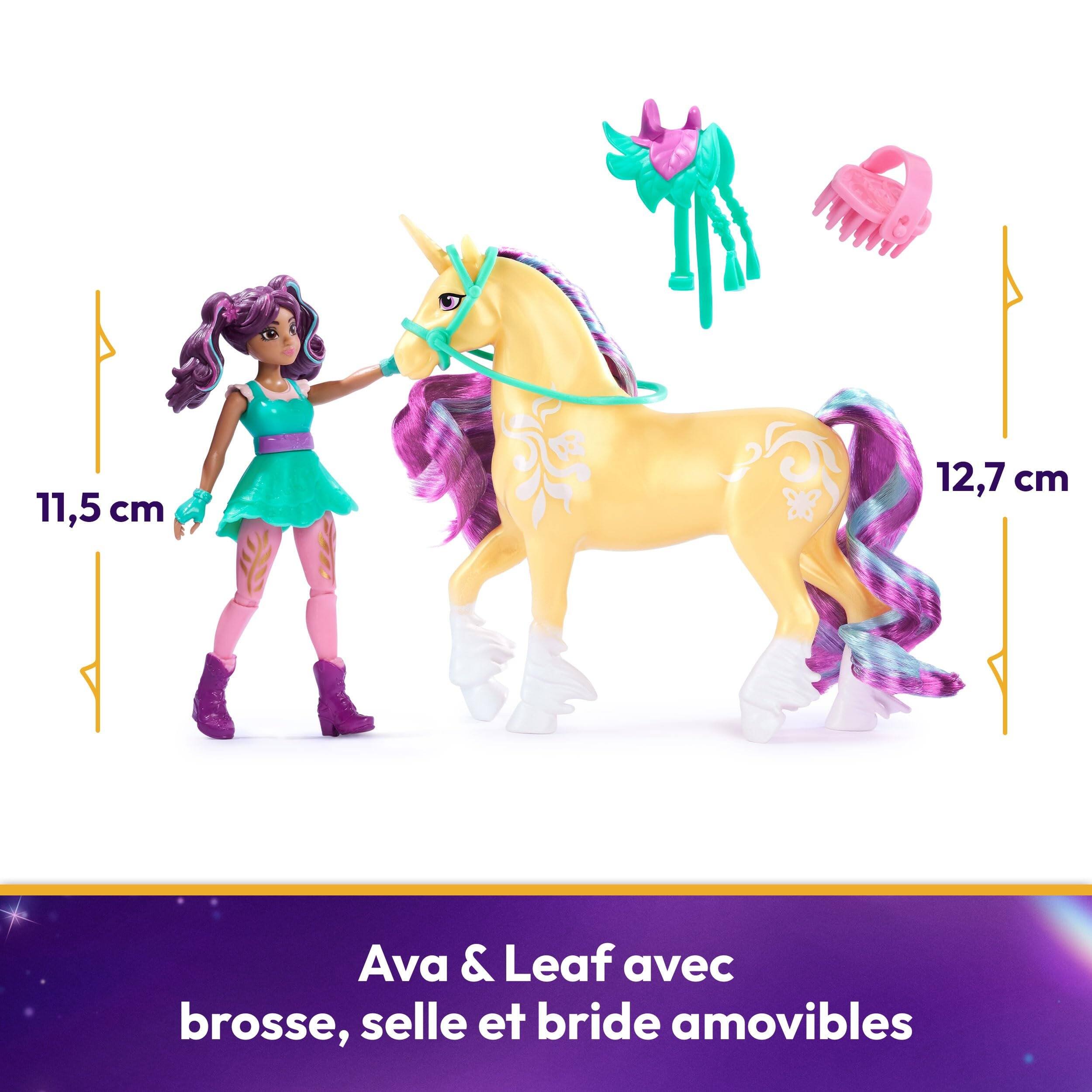 11,5 cm  
12,7 cm  
Ava & Leaf avec brosse, selle et bride amovibles