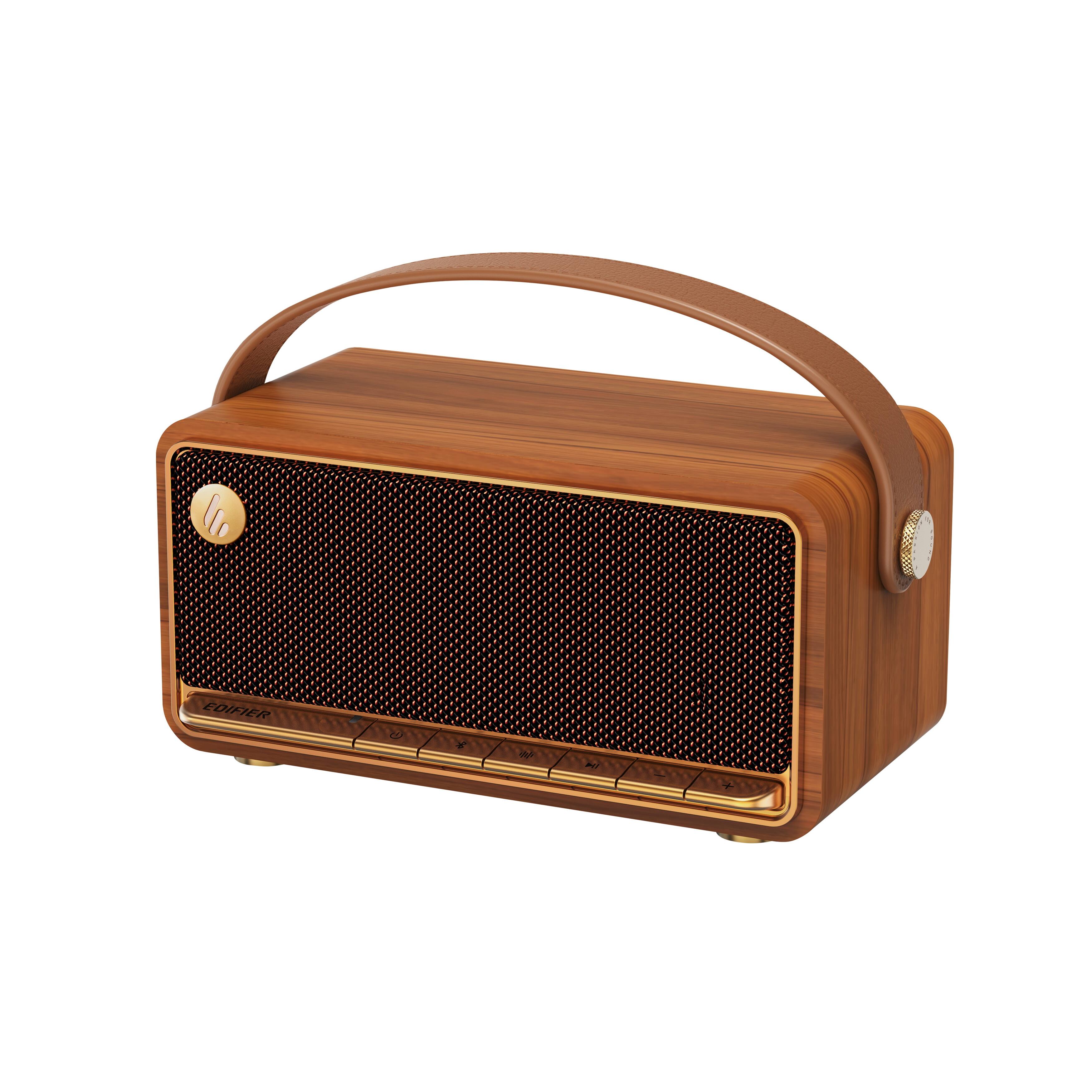 Alt View 1. Edifier - MP330 Portable Bluetooth Speaker - Brown.