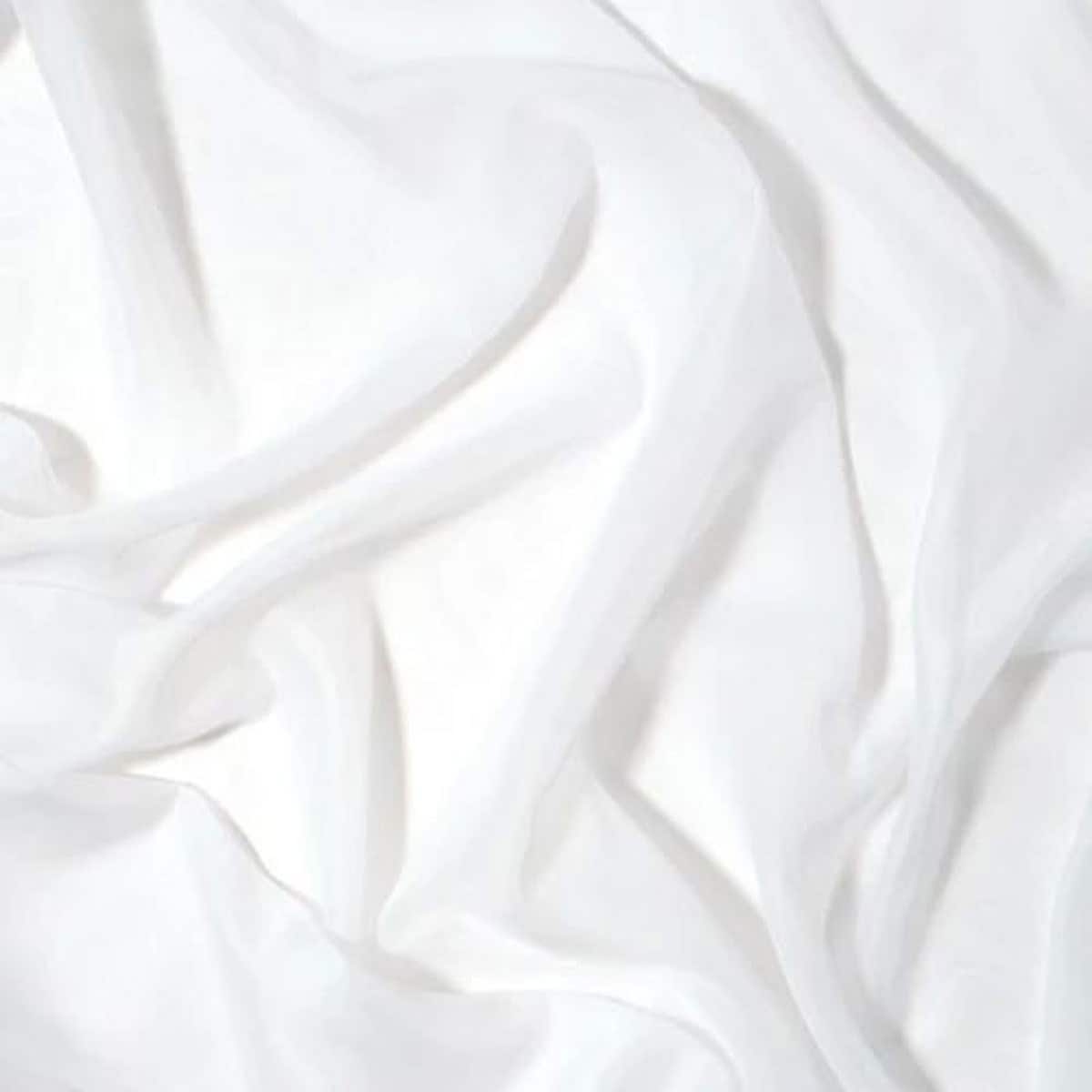 Matthews - 8x8' White 1/4 Stop Silk Butterfly/Overhead Fabric