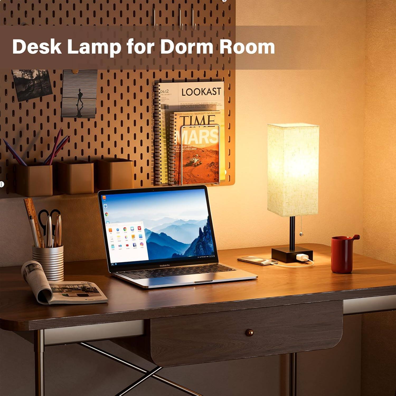 Desk Lamp for Dorm Room