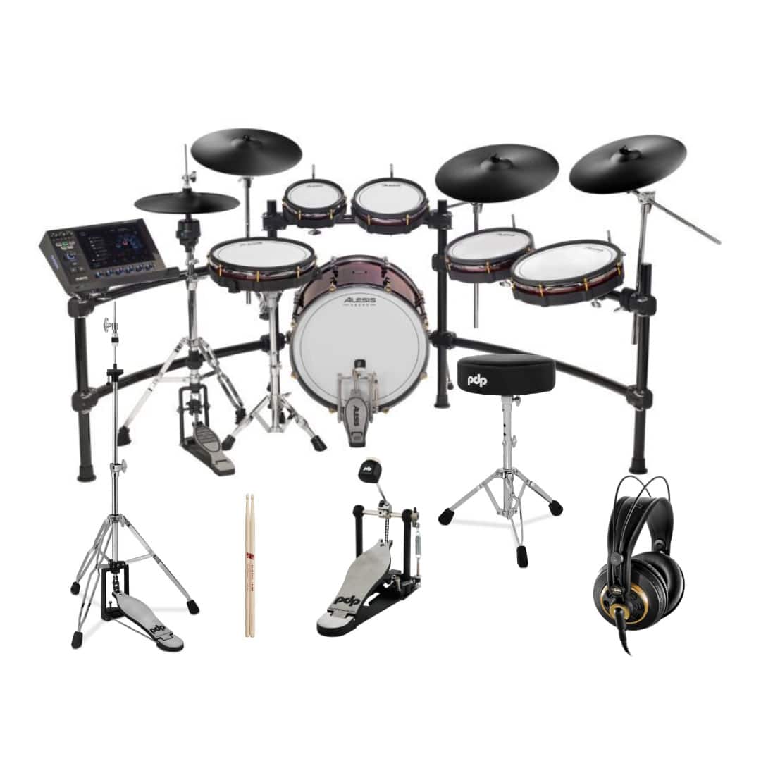 Alesis Strata Prime Electronic Drum Set Bundle with Accesories