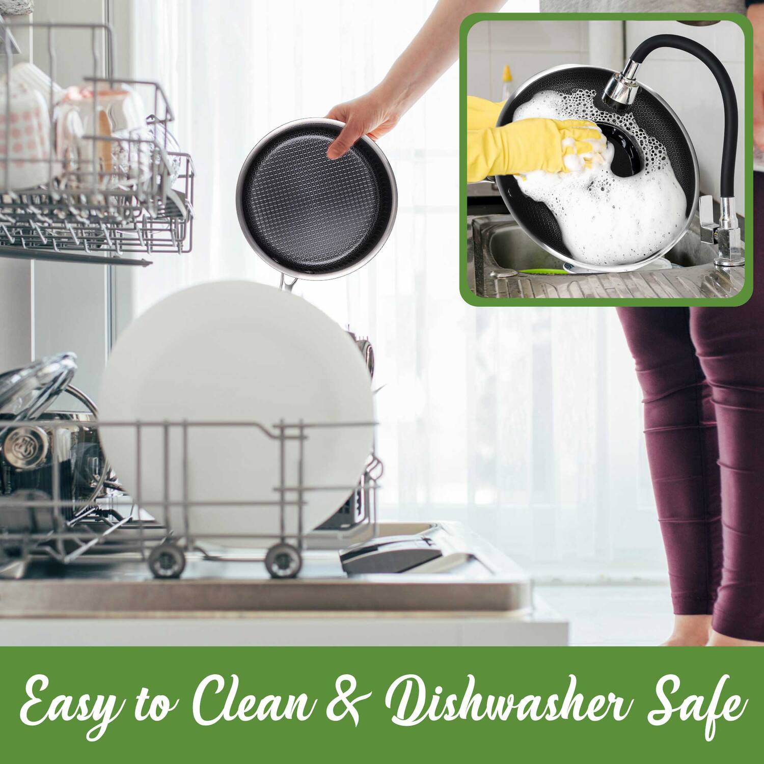 Easy to Clean & Dishwasher Safe
